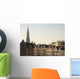 Cityscape Brussels Wall Decal