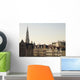 Cityscape Brussels Wall Decal