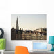 Cityscape Brussels Wall Decal