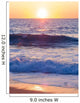 Sunset at Agios Ioannis beach in Lefkada 