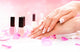 Manicure and Hands Spa. Beautiful Woman Hands Closeup 