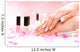 Manicure and Hands Spa. Beautiful Woman Hands Closeup 