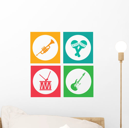 Music Design Wall Decal
