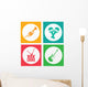 Music Design Wall Decal