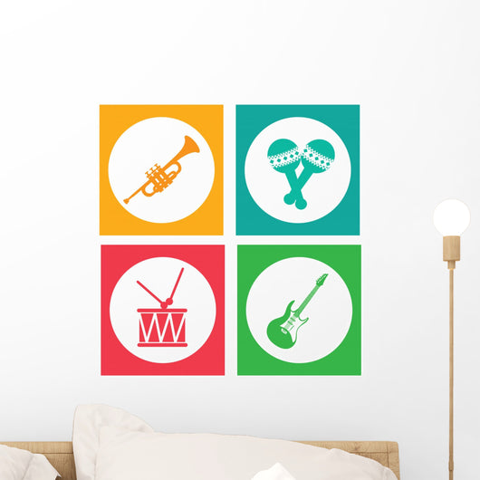Music Design Wall Decal