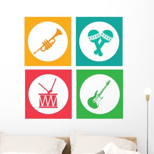 Music Design Wall Decal