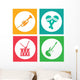Music Design Wall Decal