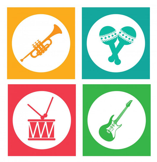 Music Design Wall Decal