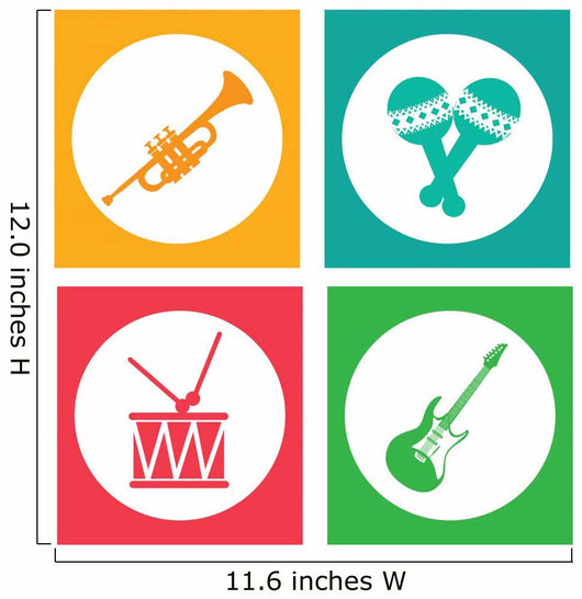 Music Design Wall Decal