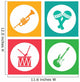Music Design Wall Decal