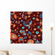 Floral Theme Seamless Pattern Wall Decal