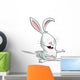 Easter Bunny Showing Wall Decal
