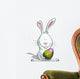 Easter Banny Egg Wall Decal
