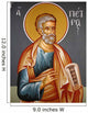 Wall-painting icon Wall Mural