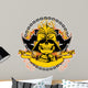 Oriental Warrior Wall Decal