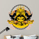 Oriental Warrior Wall Decal