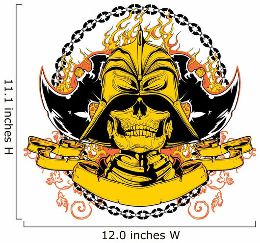 Oriental Warrior Wall Decal