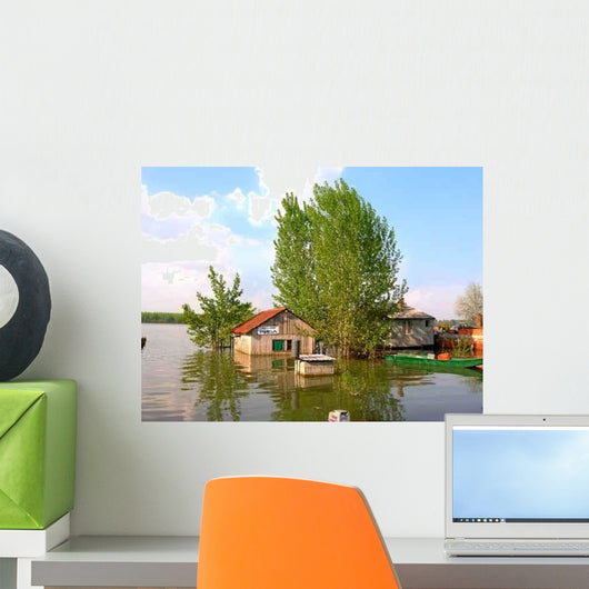 Flood Wall Decal Design 1