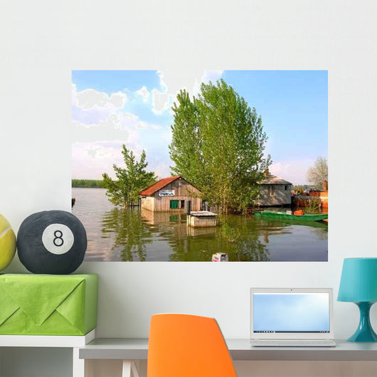 Flood Wall Decal Design 1