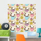 Coffee Seamless Pattern Wall Decal