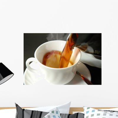 Coffee Cup White 1 shown on a wall