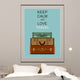 Vintage travel luggage background 