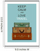 Vintage travel luggage background 