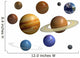 Solar System Planets Wall Decal