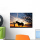 woman and horse Wall Mural