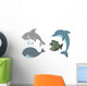 Set of fishes Wall Decal