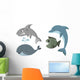 Set of fishes Wall Decal