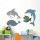 Set of fishes Wall Decal