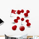 Sammlung Markierzubehör - ROT Wall Decal