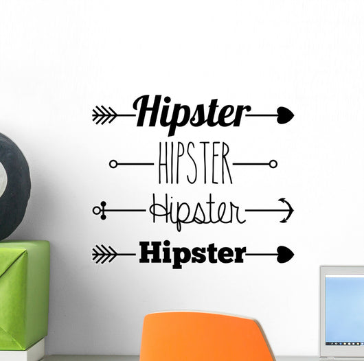 Hipster design Wall Mural