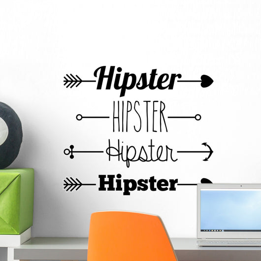 Hipster design Wall Mural