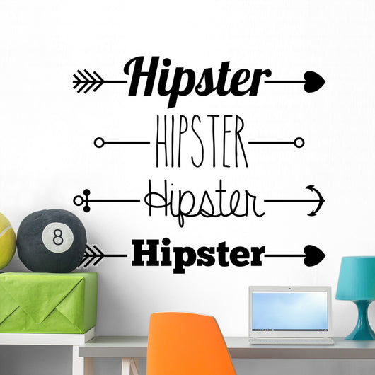 Hipster design Wall Mural