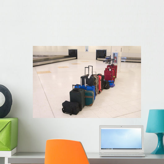 Passenger baggage and luggage Wall Mural