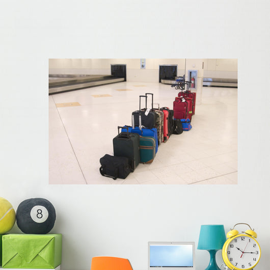 Passenger baggage and luggage Wall Mural