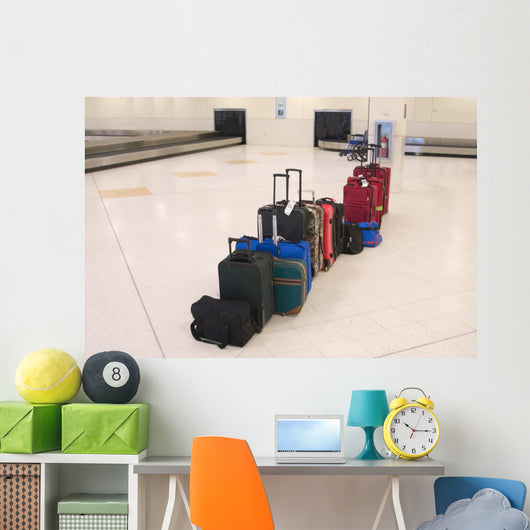 Passenger baggage and luggage Wall Mural