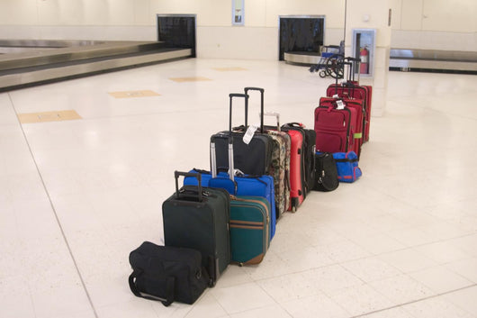 Passenger baggage and luggage Wall Mural