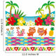 Colorful Tropical Wall Stickers