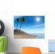 Sea Coast Palm Tree Wall Decal