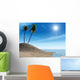 Sea Coast Palm Tree Wall Decal
