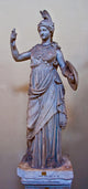 marble statue of Athena 