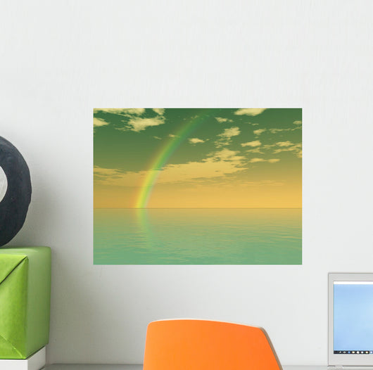 Beautiful rainbow Wall Mural
