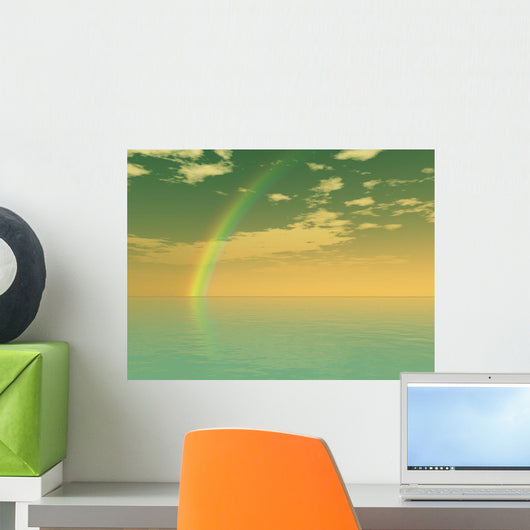 Beautiful rainbow Wall Mural