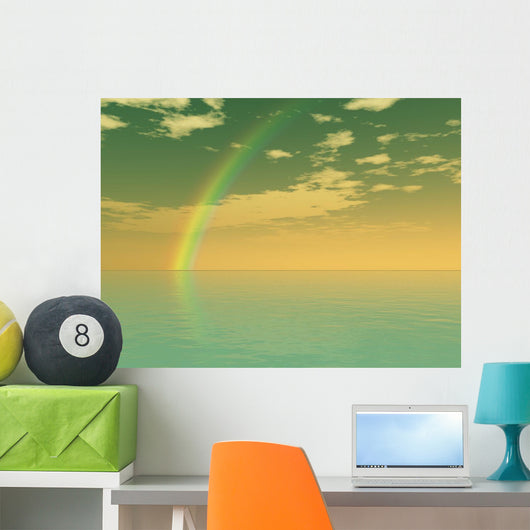 Beautiful rainbow Wall Mural