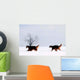 Two Irish Setters Trotting Wall Decal