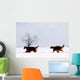 Two Irish Setters Trotting Wall Decal