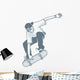 guy grabbing skateboard Wall Decal